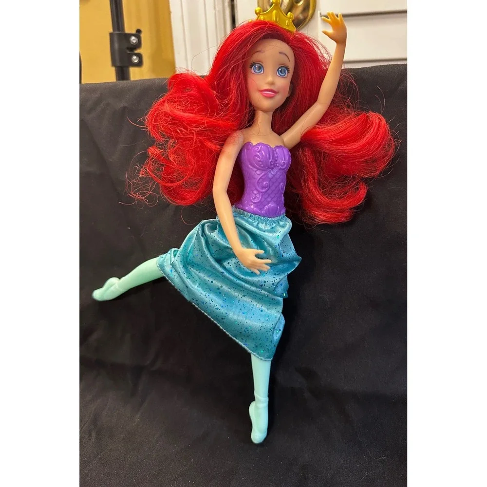 Disney Princess Ariel Shimmer and Shine Doll Lot Ballerina Toddler Chelsea 6pc